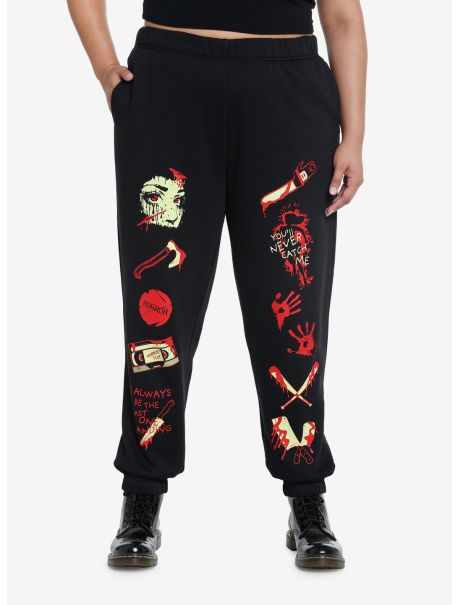 Social Collision Final Girl Icons Girls Sweatpants Plus Size Bottoms Girls