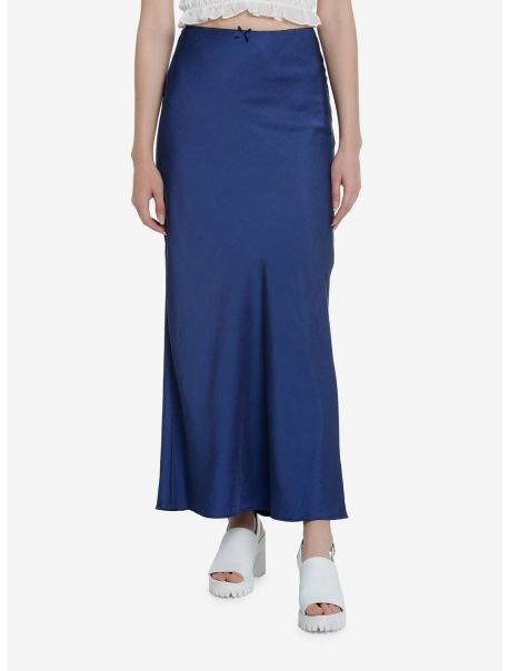 Bottoms Girls Blue Maxi Skirt