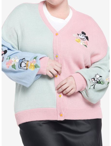 Cardigans Disney Mickey Mouse And Friends Spring Pastel Girls Cardigan Plus Size Girls