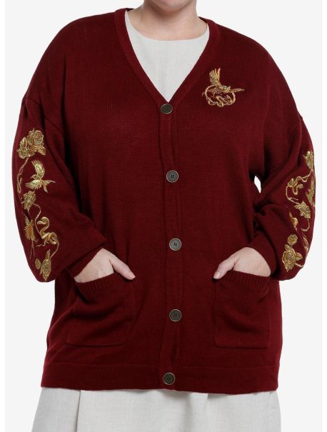 Girls The Hunger Games: The Ballad Of Songbirds & Snakes Girls Embroidered Cardigan Plus Size Cardigans