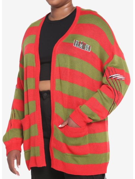 Cardigans A Nightmare On Elm Street Freddy Girls Cardigan Plus Size Girls