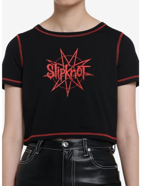 Girls Crop Tops Slipknot Logo Girls Baby T-Shirt