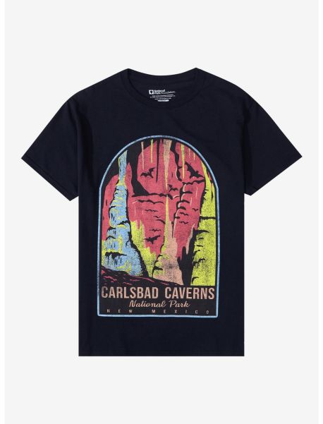 Crop Tops Carlsbad Caverns National Park Boyfriend Fit Girls T-Shirt Girls
