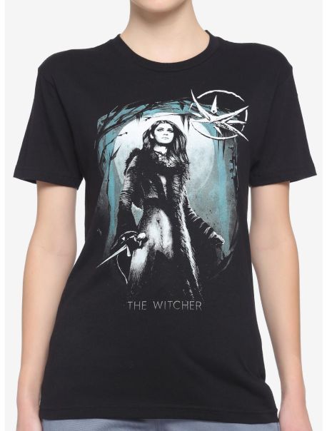Girls Crop Tops The Witcher Yennefer Girls T-Shirt