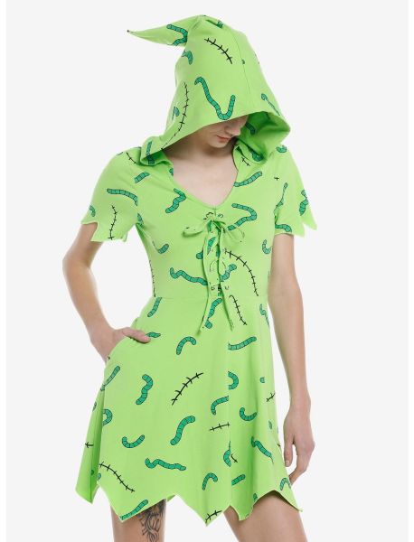 Dresses Girls The Nightmare Before Christmas Oogie Boogie Hooded Dress