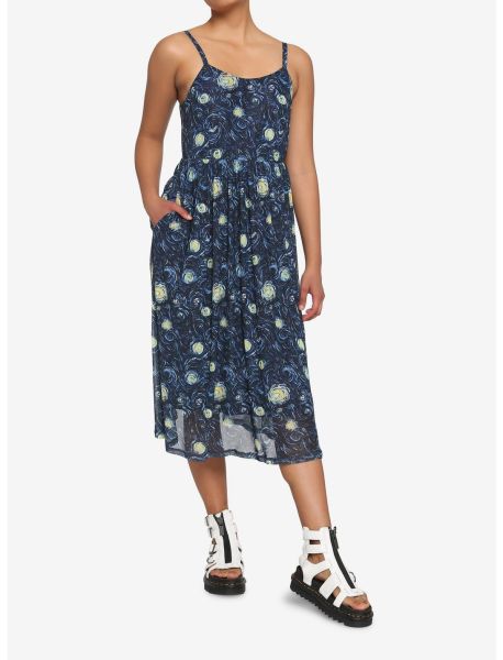 Starry Night Midi Dress Girls Dresses