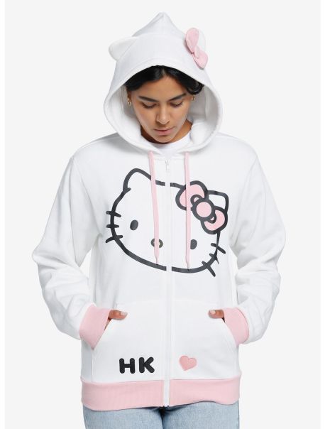 Hello Kitty 3D Ears Girls Hoodie Hoodies Girls