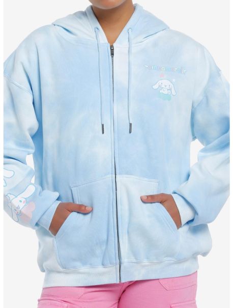 Hoodies Cinnamoroll Unicorn Blue Tie-Dye Girls Hoodie Girls