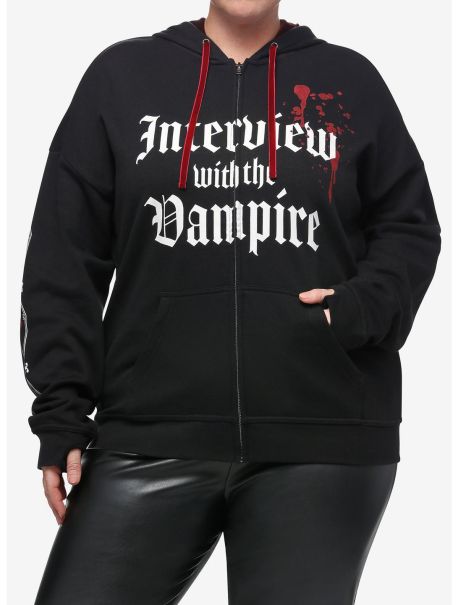 Interview With The Vampire Coffins Lace-Up Girls Hoodie Plus Size Hoodies Girls