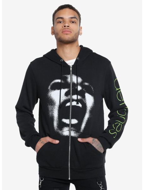 Hoodies Deftones Screaming Face Hoodie Girls