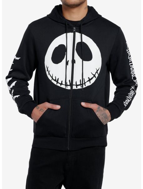 Hoodies The Nightmare Before Christmas Jack Glow-In-The-Dark Hoodie Girls