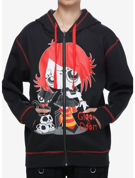 Girls Ruby Gloom Gloom & Doom Girls Hoodie Hoodies