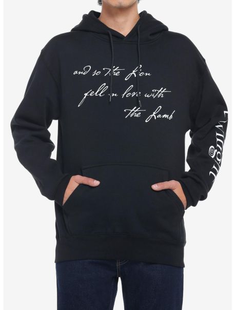 The Twilight Saga Lion & Lamb Quote Hoodie Hoodies Girls