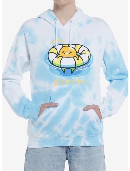 Gudetama Pool Tie-Dye Girls Hoodie Girls Hoodies