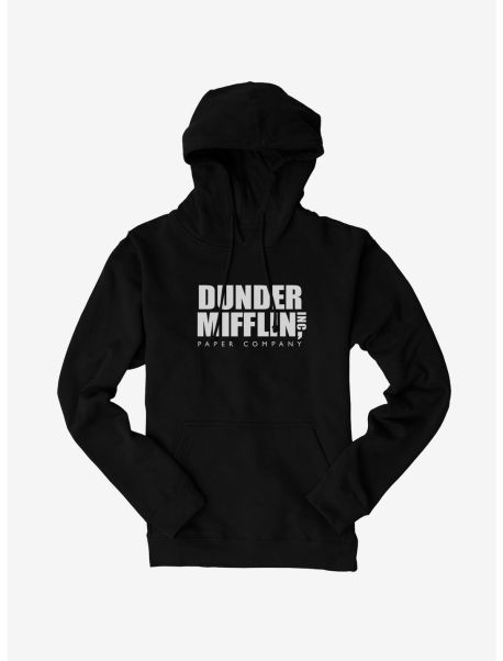 The Office Dunder Mifflin Logo Hoodie Girls Hoodies