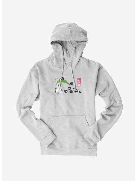 Hoodies Girls Studio Ghibli My Neighbor Totoro Soot Spirtes Follow Me Hoodie