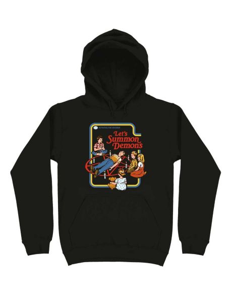 Hoodies Girls Let's Summon Demons Hoodie By Steven Rhodes