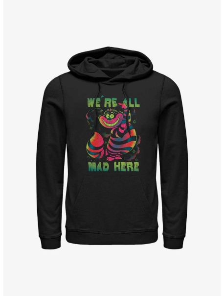 Hoodies Girls Disney Alice In Wonderland Mad Cheshire Hoodie