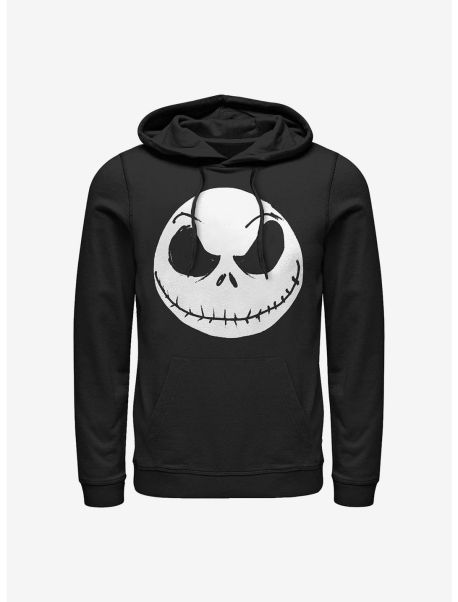 The Nightmare Before Christmas Big Face Jack Hoodie Hoodies Girls