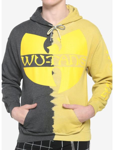 Girls Hoodies Wu-Tang Clan Split Dye Hoodie