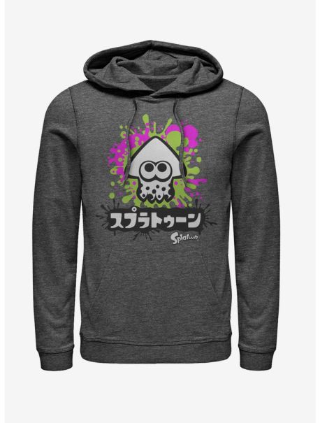 Girls Nintendo Splatoon White Inkling Squid Hoodie Hoodies