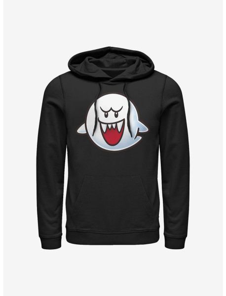 Hoodies Nintendo Boo Face Hoodie Girls