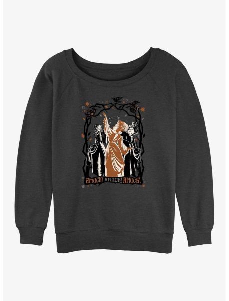 Girls Long Sleeves Disney Hocus Pocus Amuk Amuk Amuk Girls Sweatshirt