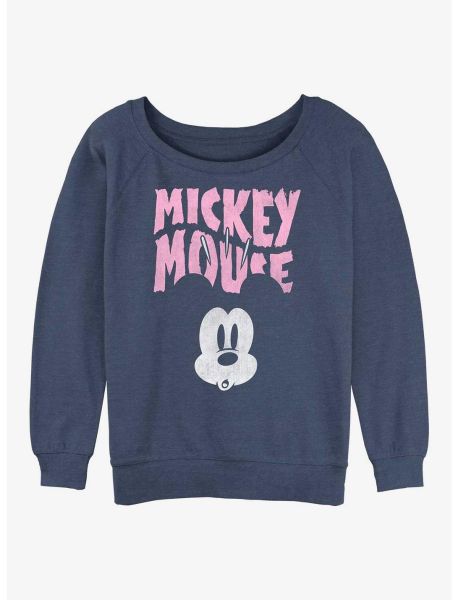 Long Sleeves Girls Disney Mickey Mouse Scared Mickey Face Girls Sweatshirt