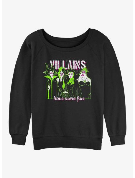 Long Sleeves Disney Villains Grunge Villains Have More Fun Girls Sweatshirt Girls