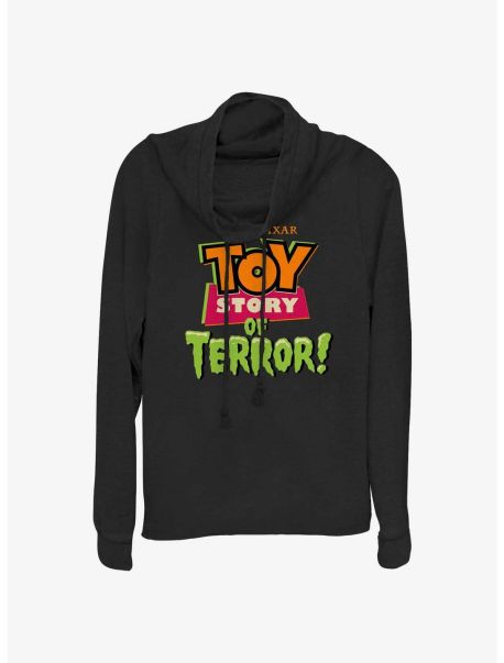 Disney100 Halloween Toy Story Of Terror Cowl Neck Long-Sleeve Top Long Sleeves Girls
