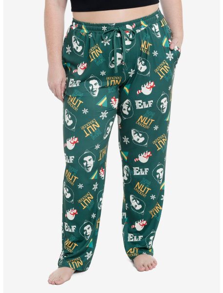 Loungewear Elf Son Of A Nutcracker Buddy Girls Pajama Pants Plus Size Girls