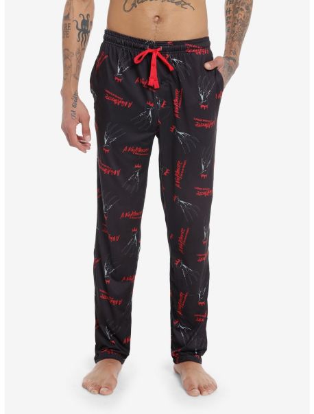 Loungewear Girls A Nightmare On Elm Street Claws Pajama Pants