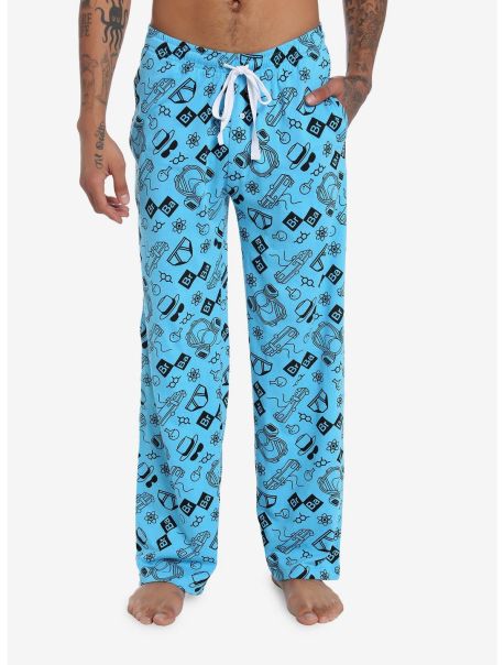 Girls Breaking Bad Icons Pajama Pants Loungewear