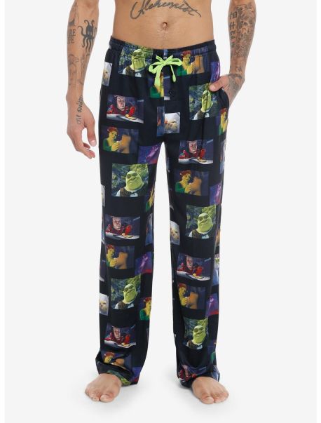 Girls Loungewear Shrek Film Scenes Pajama Pants