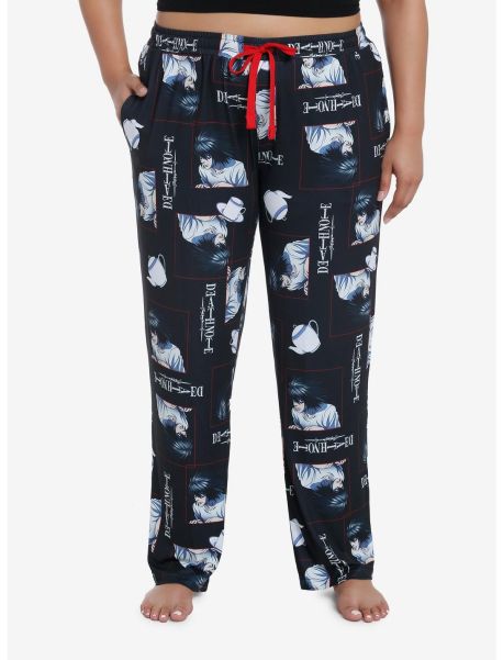 Girls Death Note L Pajama Pants Plus Size Loungewear
