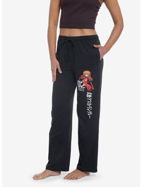 Neon Genesis Evangelion Asuka Pajama Pants Girls Loungewear