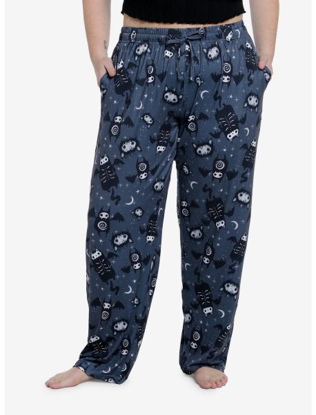 Loungewear Guild Of Calamity Dark Forest Creatures Girls Pajama Pants Plus Size Girls