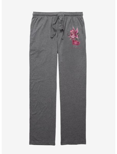 Girls Pajamas Trick Fairies Pink Lily Fairy Pajama Pants