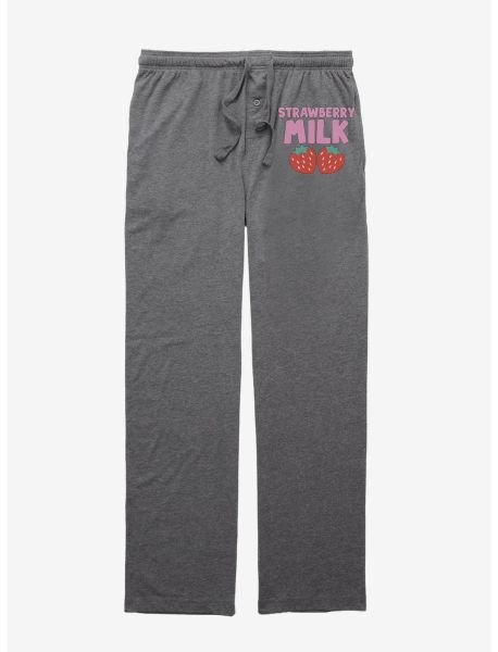 Strawberry Milk Milk Berries Pajama Pants Girls Pajamas