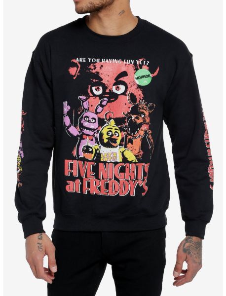 Girls Sweaters Five Night's At Freddy's Jumbo Animatronics Sweatshirt