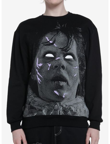The Exorcist Regan Jumbo Graphic Sweatshirt Sweaters Girls