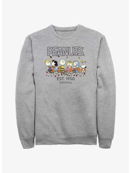 Girls Peanuts Fall Est 1950 Sweatshirt Sweaters