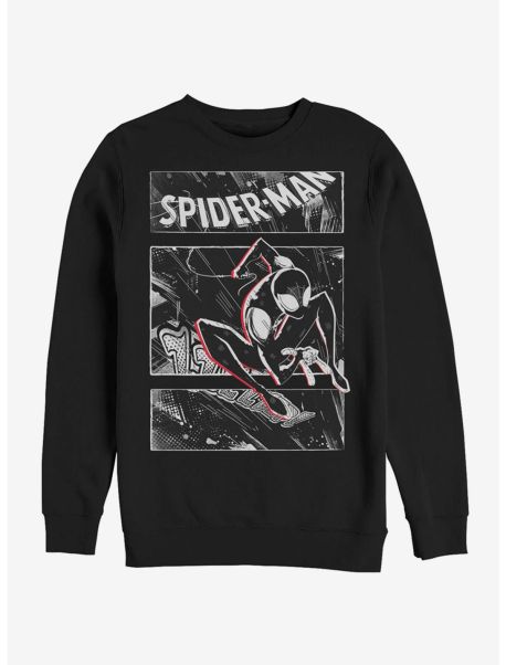 Girls Sweaters Marvel Spider-Man: Into The Spider-Verse Street Panels Sweatshirt