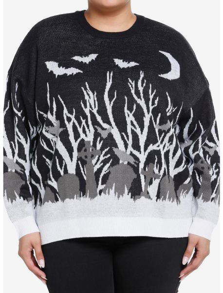 Thorn & Fable Cemetery Girls Sweater Plus Size Girls Sweaters