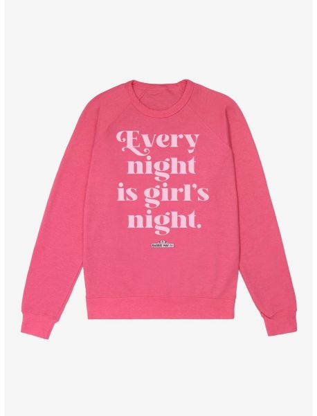 Sweaters Girls Barbie Girl's Night French Terry Sweatshirt