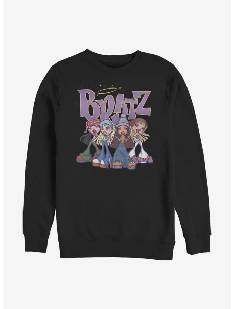 Girls Bratz The Originals Crew Sweatshirt Sweaters