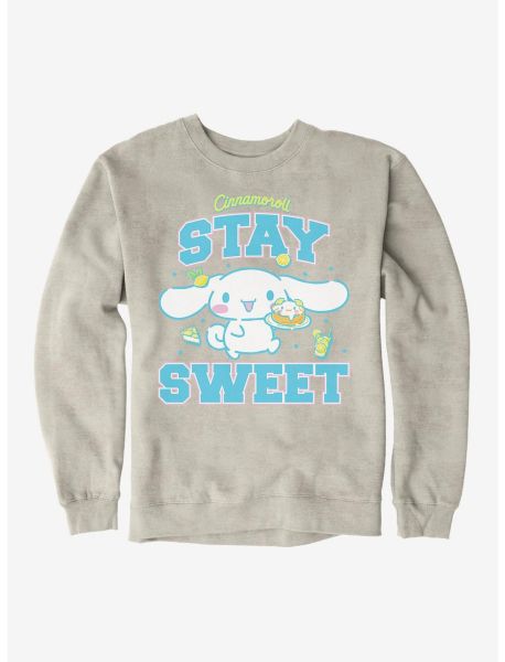 Girls Cinnamoroll Stay Sweet Lemons Sweatshirt Sweaters