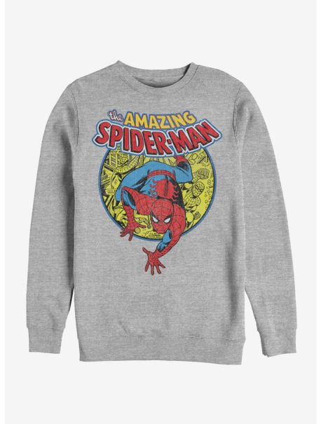 Girls Marvel Spider-Man Urban Hero Sweatshirt Sweaters