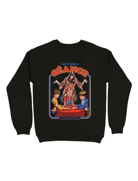 Let's Have A Seance Sweatshirt By Steven Rhodes Girls Sweaters