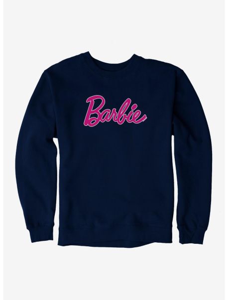 Barbie Classic Logo Sweatshirt Girls Sweaters